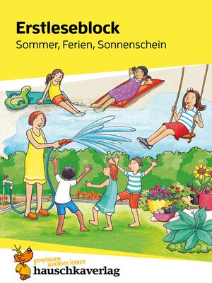 cover image of Erstleseblock--Sommer, Ferien, Sonnenschein